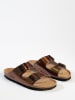 BACKSUN Slippers "Bali" bronskleurig/meerkleurig