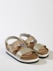 BACKSUN Sandalen "Gaias" in Gold
