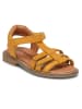 Bundgaard Leder-Sandalen "Ajol III" in Gelb