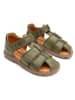 Bundgaard Leder-Halbsandalen "Tritu II SMU" in Khaki