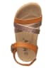 billowy Sandalen camel/goudkleurig