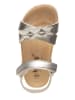 billowy Sandalen in Silber