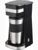 bESTRON Isoleer-koffiemachine "Breakfast Club" zwart/zilverkleurig - 420 ml