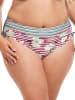 Kris Line Bikinislip "Elba" wit/meerkleurig