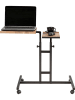 Scandinavia Concept Staand bureau "Glen" dennenkleurig/zwart - (B)67 x (H)87 x (D)45,5 cm
