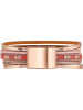 LA CHIQUITA Rosévergulde armband "Natura foresta"