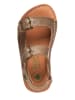 El Naturalista Leder-Sandalen in Khaki