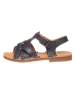 El Naturalista Leren sandalen donkerblauw