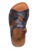 El Naturalista Leder-Sandalen in Dunkelblau