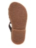 El Naturalista Leren sandalen donkerblauw