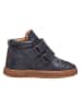 El Naturalista Leder-Sneakers "Helmet" in Dunkelblau