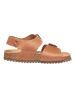 El Naturalista Leder-Sandalen in Camel