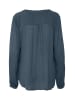Kaffe Blouse "Amber" donkerblauw