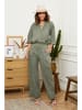 Le Monde du Lin Leinen-Hose "Valencia" in Khaki