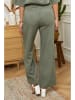 Le Monde du Lin Leinen-Hose "Valencia" in Khaki