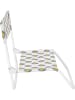 Garden Spirit Klappstuhl "Chaise" in Weiß - (B)52 x (H)37 x (T)50,5 cm