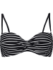 SHORT STORIES Biustonosz bikini w kolorze czarno-białym