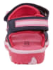 Kappa Sandały w kolorze granatowo-różowym