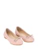 Lizza Shoes Leren ballerina's lichtroze