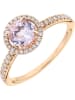 Revoni Roségold-Ring mit Diamanten