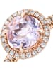 Revoni Roségold-Ring mit Diamanten
