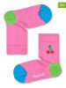 Happy Socks 2-delige set: sokken roze