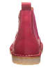 POM POM Leren chelseaboots roze