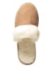 kitz-pichler Pantoffels met lamsvacht "Pala" beige