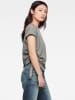 G-Star Shirt "Gsraw Knotted" in Graugrün