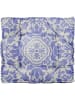 Madre Selva Sitzkissen "Hippy" in Blau - (L)37 x (B)37 cm