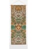 Tierra Bella Wandtapijt "Victoria" beige/groen- (L)155 x (B)40 cm