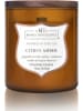 Colonial Candle Duftkerze "Citrus Amber" in Gelb - 425 g