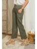 Lin Passion Leinen-Hose in Khaki