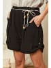 Lin Passion Linnen short zwart