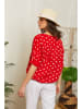 Lin Passion Bluse in Rot