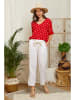 Lin Passion Blouse rood