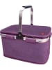 IRIS Isolier-Picknickkorb in Lila - (B)43 x (H)27 x (T)24 cm