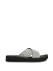 Brasileras Slippers zwart/wit/meerkleurig
