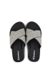 Brasileras Slippers zwart/wit/meerkleurig