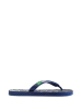 Brasileras Teenslippers donkerblauw/meerkleurig