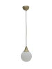 InArt Lampa wisząca w kolorze złoto-białym - Ø 15 cm