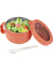 COOK CONCEPT 2-delige set: lunchboxen oranje/turquoise (verrassingsproduct)