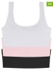 Dorina 3er-Set: Bustiers "Flo" in Weiß/ Schwarz/ Rosa
