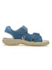 Naturino Skórzane sandały "5675" w kolorze niebieskim