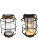 lumisky Lampa solarna LED "Lighthouse" w kolorze czarnym - wys. 20 cm