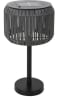 lumisky LED-Solarleuchte "Traily" in Schwarz - (H)47 x Ø 26 cm