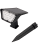 lumisky Lampy solarne LED (2 szt.) "Curtis" w kolorze czarnym - wys. 31,5 cm
