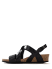 Sunbay Keilsandaletten "Bini" in Schwarz
