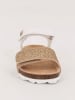 TREVIRGOLAZERO Sandalen in Weiß/ Gold