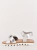 TREVIRGOLAZERO Sandalen zilverkleurig